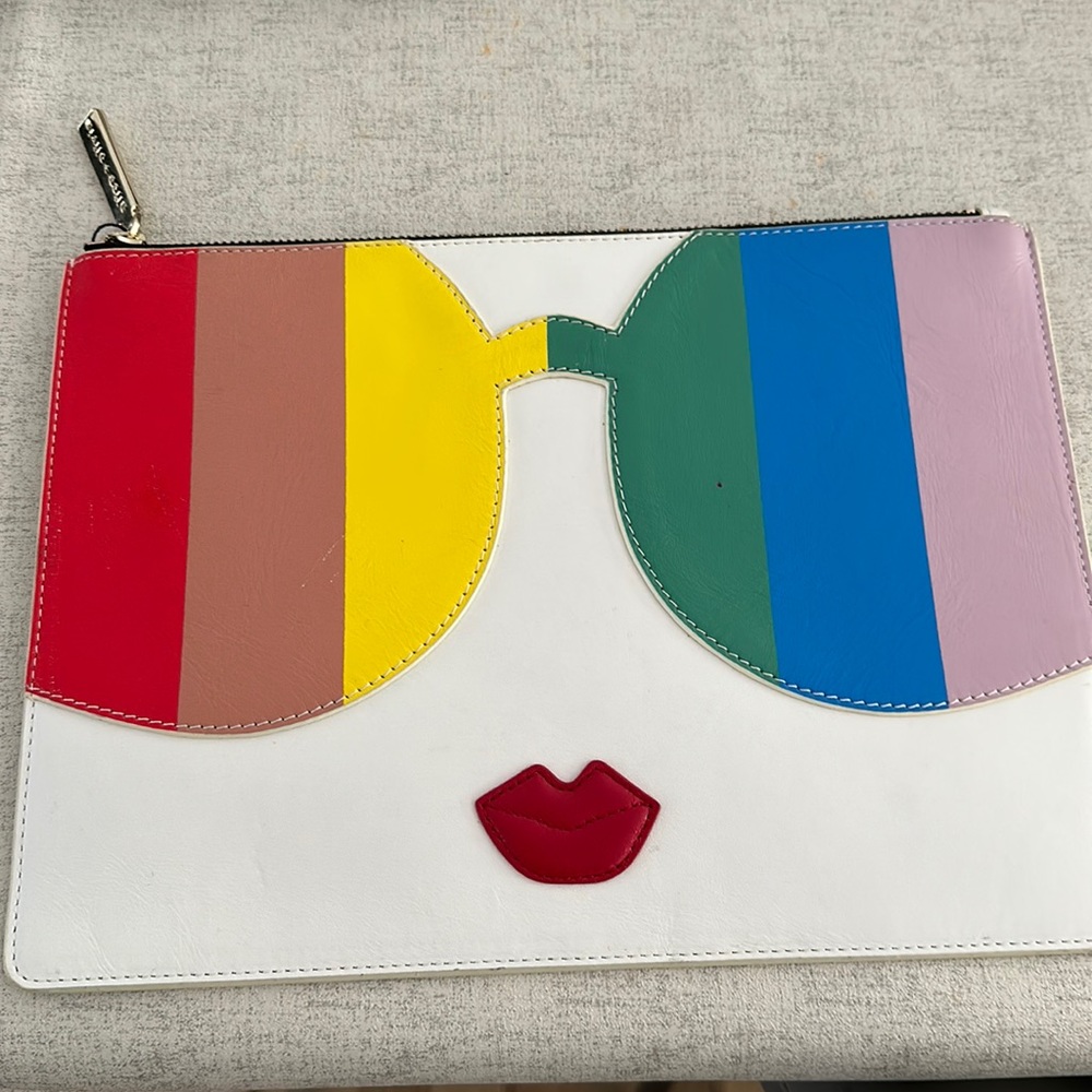 Alice and Olivia white bag